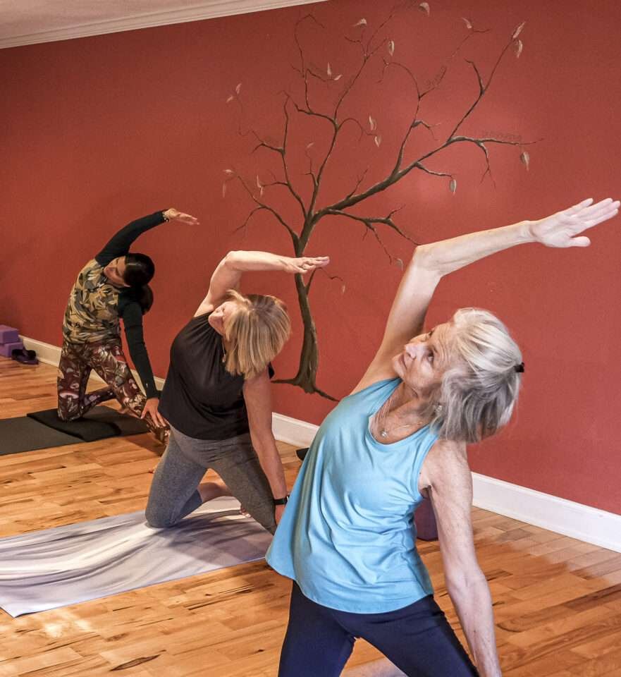 Sunrise Yoga Studio gate pose